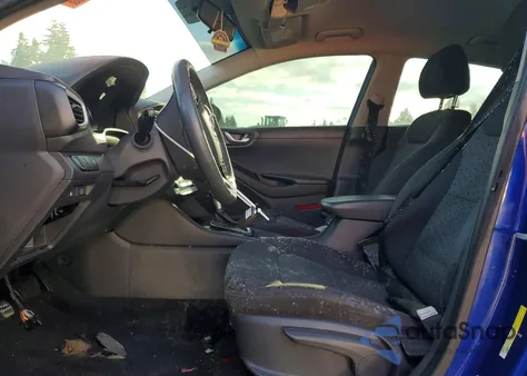 2019 Hyundai Ioniq Blue z USA, uszkodzony, nr VIN KMHC65LC9KU179936